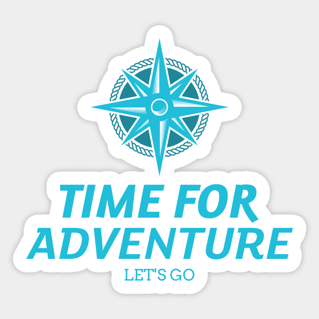 Time for Adventure Sticker by Pacific West